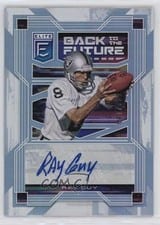 2021 Donruss Elite Back to the Future Signatures Ray Guy #BF-RG card