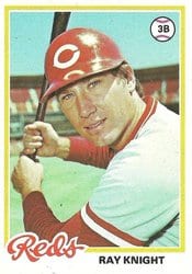 1978 Topps Base Set Ray Knight #674 card