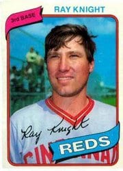 1980 Topps Base Set Ray Knight #174 card