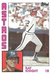 1984 Topps Base Set Ray Knight #660 card