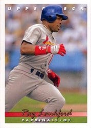 1993 Upper Deck Base Set Ray Lankford #244 card