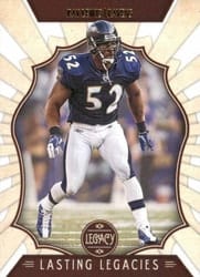 2019 Panini Legacy Lasting Legacies Ray Lewis #LL-RL card