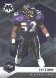 2021 Panini Mosaic Base Set Ray Lewis #21 card