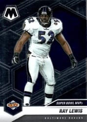 2021 Panini Mosaic Base Set Ray Lewis #290 card