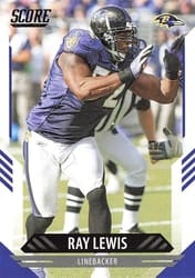 2021 Score Base Set Ray Lewis #93 card