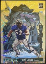 2022 Donruss Optic Downtown Ray Lewis #DT-RL card