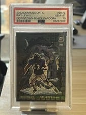 2022 Panini Donruss Optic Downtown Ray Lewis #DT-RL card