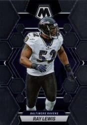 2023 Panini Mosaic Base Set Ray Lewis #17 card