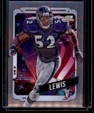 2024 Topps Chrome Cosmic Base Set Ray Lewis #3 card