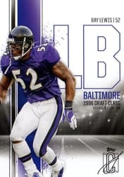 2024 Topps Signature Class Base Set Ray Lewis #3 card