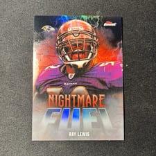 2025 Finest Nightmare Fuel Ray Lewis #NF-13 card