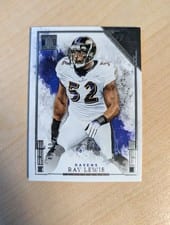 2025 Panini Impeccable Base Set Ray Lewis #7 card