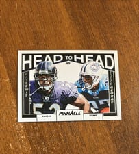 2024 Panini Encore Pinnacle Head to Head Ray Lewis/Eddie George #3 card