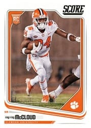 2018 Score Base Set Ray-Ray McCloud #406 card