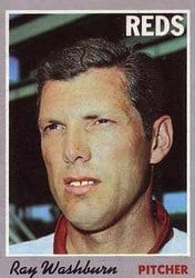 1970 Topps Base Set Ray Washburn #22 card
