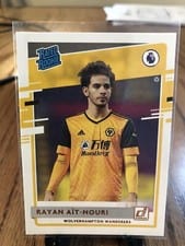 2020 Panini Chronicles Donruss Rated Rookies Premier League Rayan Ait Nouri #2 card