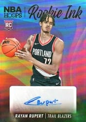 2023-24 Hoops Rookie Ink Rayan Rupert #RI-RUP card
