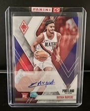 2023-24 Panini Phoenix Phoenix Rookie Autographs Rayan Rupert #PRA-RYR card