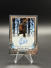 2024 Bowman Sterling Prospect Autographs Rayner Arias #PA-RAR card