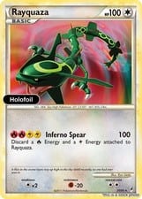 Call of Legends Rayquaza #20 card