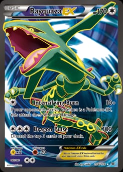 Roaring Skies Rayquaza-EX #104 card