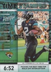 2023 Panini Prestige Time Stamped Rayshawn Jenkins #7 card