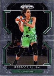 2022 Panini Prizm WNBA Base Set Rebecca Allen #122 card