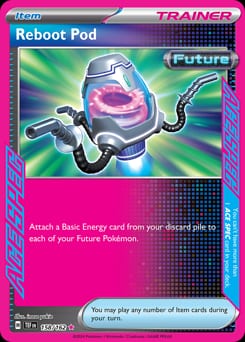 Temporal Forces Reboot Pod #158 card