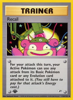 Gym Heroes Recall #116 card