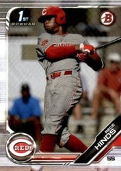 2019 Bowman Draft Base Set Rece Hinds #BD-131 card