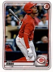 2020 Bowman Draft Base Set Rece Hinds #BD-15 card