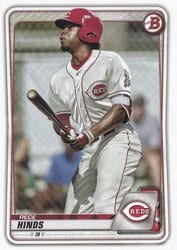 2020 Bowman Prospects Rece Hinds #BP-41 card