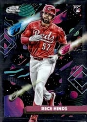 2025 Topps Cosmic Chrome Base Set Rece Hinds #94 card