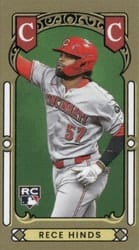 2025 Topps T205 T80 Rookie Series Rece Hinds card