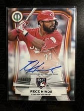 2025 Topps Tribute League Inauguration Autographs Rece Hinds #LIA-RH card