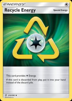 Unified Minds Recycle Energy #212 card