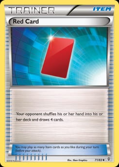 Generations Red Card #71 card
