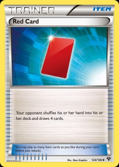 XY Red Card #124 card