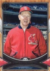 2018 Topps Tribute Base Set Red Schoendienst #22 card