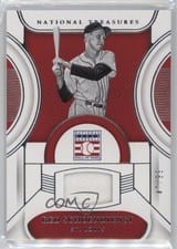 2023 Panini National Treasures Hall of Fame Materials Red Schoendienst #8 card