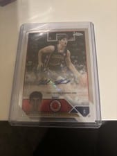 2023 Topps Chrome McDonald's All American Chrome Autographs Reed Sheppard #CA-RS card