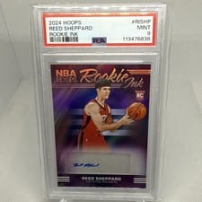 2024-25 Hoops Rookie Ink Reed Sheppard #RI-SHP card