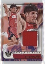 2024-25 Panini Court Kings Rookie Swatches Reed Sheppard #RJS-RDS card