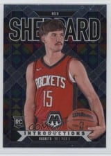 2024-25 Panini Mosaic Introductions Reed Sheppard #14 card