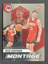 2024-25 Panini Mosaic Montage Reed Sheppard #16 card