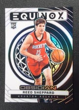 2024-25 Panini Obsidian Equinox Reed Sheppard #24 card