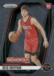 2024-25 Panini Prizm Monopoly Base Set Reed Sheppard #72 card