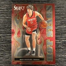 2024-25 Panini Select Hot Stars Reed Sheppard #6 card