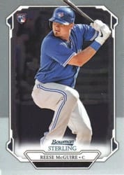 2019 Bowman Sterling Base Set Reese McGuire #BSR-74 card