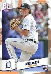 2024 Topps Big League Base Set Reese Olson #58 card